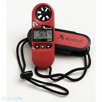 KESTREL Anemometer with Humidity 118 to 7874 fpm, 9U521