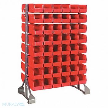 QUANTUM STORAGE SYSTEMS E1536 BinRailFlrRck 20inx54inx36in LdCp 100lb, 9U538