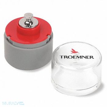 TROEMNER Weight Cylinder 50g Alloy 8 SS Class 4, 9U548