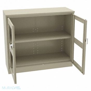 TENNSCO Storage Cabinet 42 x48 x18 Sand 2Shlv, 9U647