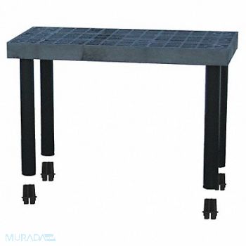 STRUCTURAL PLASTICS Plastic Shlving Open Add-On 24 H 1 Shelf, 9UAV4