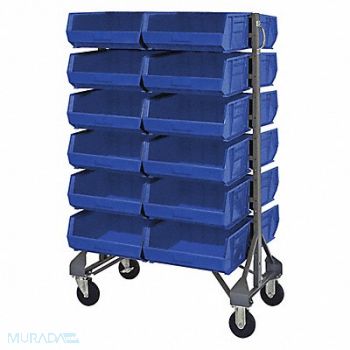 QUANTUM STORAGE SYSTEMS F1605 MoBinRailRk (24)7inx14 3/4inx16 1/2in, 9W412