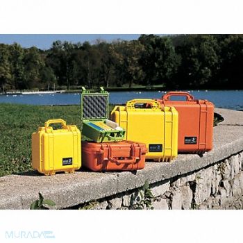 PELICAN Protective Case Orange 18.5x14.06x6.93In, 9W911