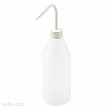 DYNALON Wash Bottle 1000mL Std Spout Plastic PK5, 9WAA6
