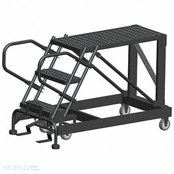 BALLYMORE Roll Work Platform Steel Single 30 In.H, 9WAT2
