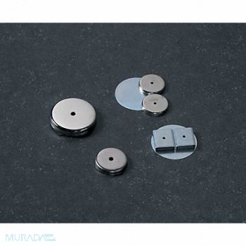 GRAINGER APPROVED Round Base Magnet 65 lb Pull, 3LJY2