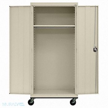 SANDUSKY K4847 Storage Cabinet 72 x36 x24 Putty 3Shlv, 9WEY6