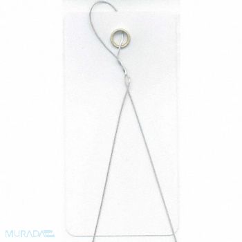 SEE ALL INDUSTRIES Blank Shipping Tag Vinyl Colored PK25, 9WGE3