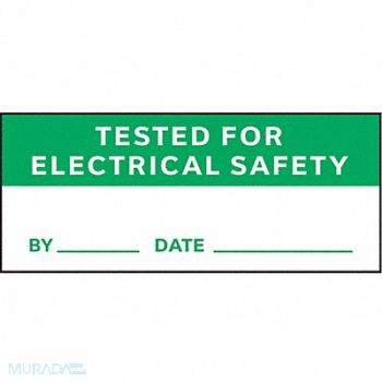 STRANCO INC Inspection Label ENG Maintenance PK225, 9WLK5