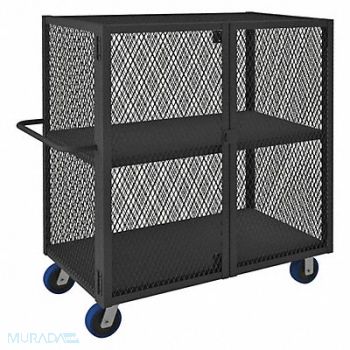 GRAINGER APPROVED Security Truck 1 Shelf 2000 lb., 9WMJ8