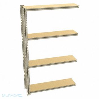 TENNSCO Boltless Shelving 12x84x48in AdOn, 9WXK8