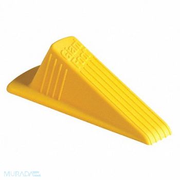GIANT FOOT Door Wedge XL Yellow 6-3/4 L, 9WY35