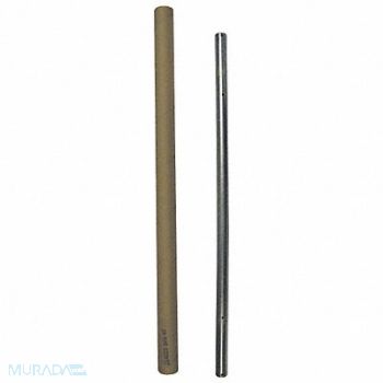 MAGLINER Hand Truck Axle Kit 500 lb Steel Silver, 9WZ44