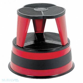 CRAMER Office Step Stool Red 14-1/2 H 350lb, 9WZF7