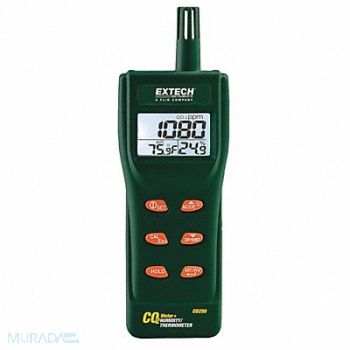 EXTECH PORTABLE INDOOR AIR CO2 METER, 9XJ81