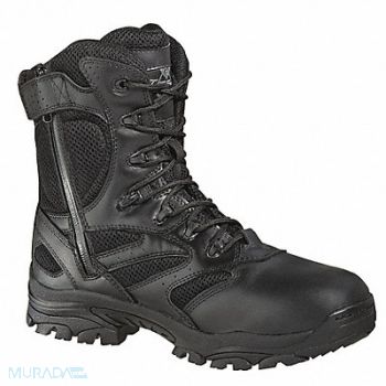 THOROGOOD SHOES E7871 Work Boots 7-1/2M Front Lace/Side Zip PR, 9XR72