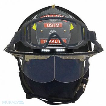 BULLARD Fire Helmet Black Traditional, 9YHZ6
