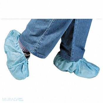 CELLUCAP Boot Covers XL Blue PK100, 9YR59