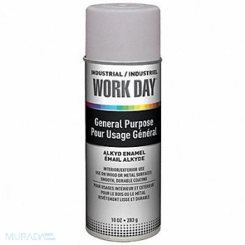 WORK DAY Spray Paint Primer Flat Gray 10 oz, 800T25