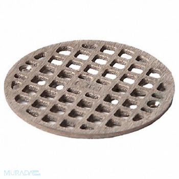 JAY R. SMITH MFG. CO Floor Drain Grate Round 5-19/32 In Dia, 11U228