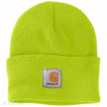 CARHARTT D2583 Knit Cap Bright Lime Universal, 4ULC1