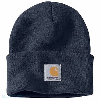 CARHARTT D2583 Knit Cap Universal Navy Blue, 3MUH6