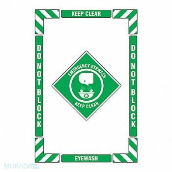 SLIP-GARD Floor Sign Vertical Rectangle English, 793Z28