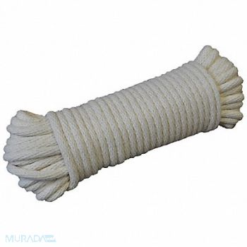 ALL GEAR Weep Cord Cotton 7/32In. Dia 100ft L, 8G046