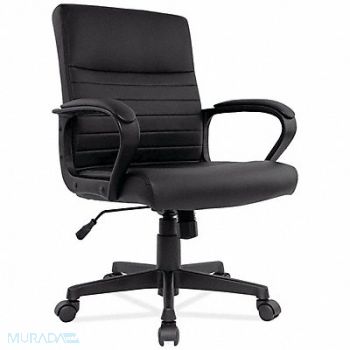 ALERA Office Chair 275 lb Cap. Black Seat, 801AK0