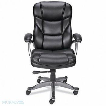 ALERA Office Chair 250 lb Cap. Black Seat, 801AJ4