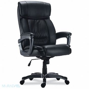 ALERA Big/Tall Office Chair Black Seat, 801AH9