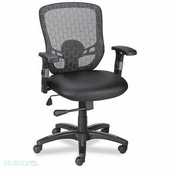 ALERA Office Chair 275 lb Cap. Black Seat, 801AK3