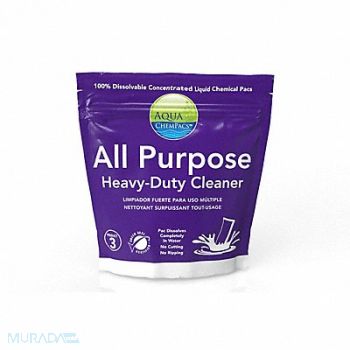 AQUA CHEMPACS All Purpose Heavy Duty Cleaner Liquid, 807HR1