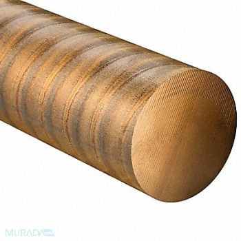 AMPCO METALS Ampco18 Bronze Rod 3/4 in O.D. 24 in L, 806FL8