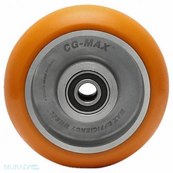 ALBION Caster Wheel 8 x2 Orange, 803W50