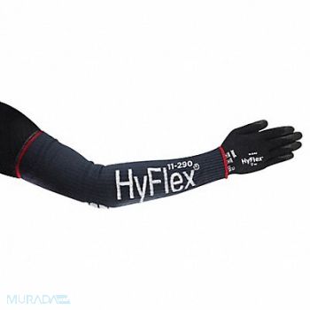 HYFLEX Cut-Resistant Sleeve Black A5, 787WJ8