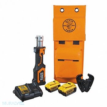KLEIN TOOLS Cordless Crimper D3 Groove Jaw 4Ah, 807K85