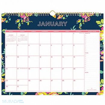 BLUE SKY Wall Calendar 15 x 12 1 Month per Page, 798AA2