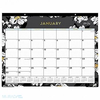 BLUE SKY Desk Pad 22 x 17 1 Month per Page, 798A98