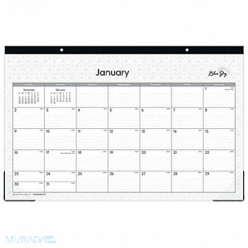 BLUE SKY Desk Pad 11 x 17 1 Month per Page, 798A93