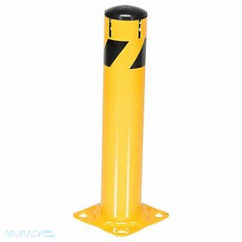 GRAINGER APPROVED Bollard 8 L x 24 H 17 lb., 45XC48