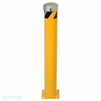 GRAINGER APPROVED Bollard 8 L x 42 H 35 lb., 45XC56