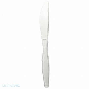 GRAINGER APPROVED Disp Knife White Heavy PK1000, 485V92
