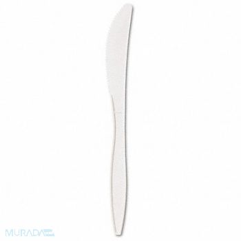 GRAINGER APPROVED Disposable Knife White Med PK1000, 485V82