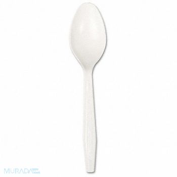 GRAINGER APPROVED Disp Spoon White Heavy PK1000, 485W24