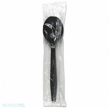 GRAINGER APPROVED Soup Spoon Black Heavy PK1000, 799LL8