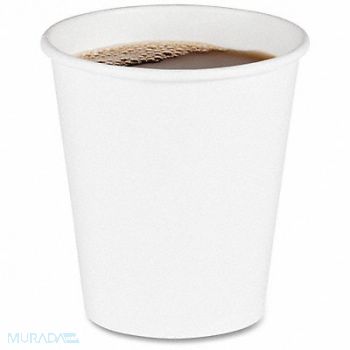 GRAINGER APPROVED Disp Hot/Cold Cup 10 oz White PK1000, 799LM5