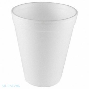 GRAINGER APPROVED Disposable Hot/Cold Cup 12 oz WH PK1000, 6GEC0