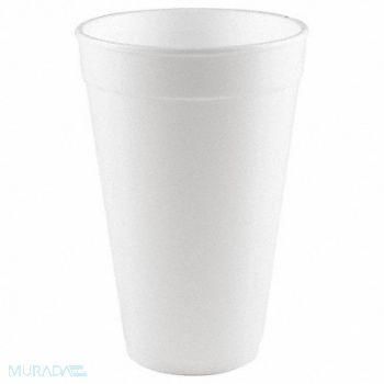 GRAINGER APPROVED Disposable Hot/Cold Cup 16oz White PK500, 6GEC2