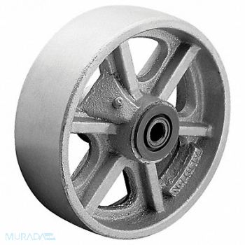 ALBION Caster Wheel 6 x1-1/2 Silver, 803W36